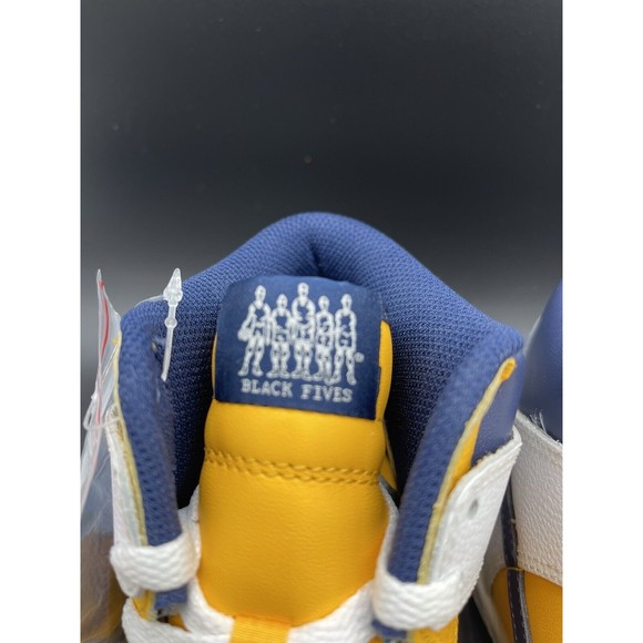 RARE Nike Dunk High 'Harlem Renz Black Fives' Size 8.5M DS from 2007 OG SP Box - Picture 5 of 9